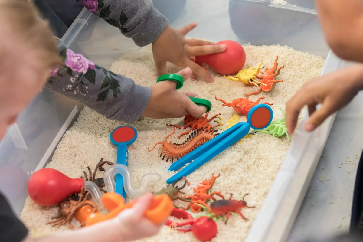 What If Your Child Doesn’t Want to Touch Sensory Play Materials?